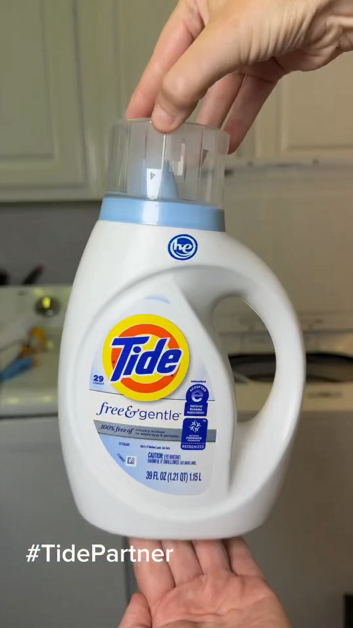 #TidePartner not having to worry about my detergent irritating my skin is a game changer 

@tidelaundry Tide Free & Gentle just got its biggest cleaning upgrade ever deep hypoallergenic clean, brighter clothes, and 100% free of dyes & perfumes.

Gentle on skin, powerful on clean, and perfect for my routine.

Try the upgraded Tide Free & Gentle 
Tested, Trusted, and Cleaner.

Shop now at @walmart 

@tidelaundry @walmart #laundry #laundryday 
#TestedTrustedCleaner #ad

#LTKHome #LTKKids #LTKActive