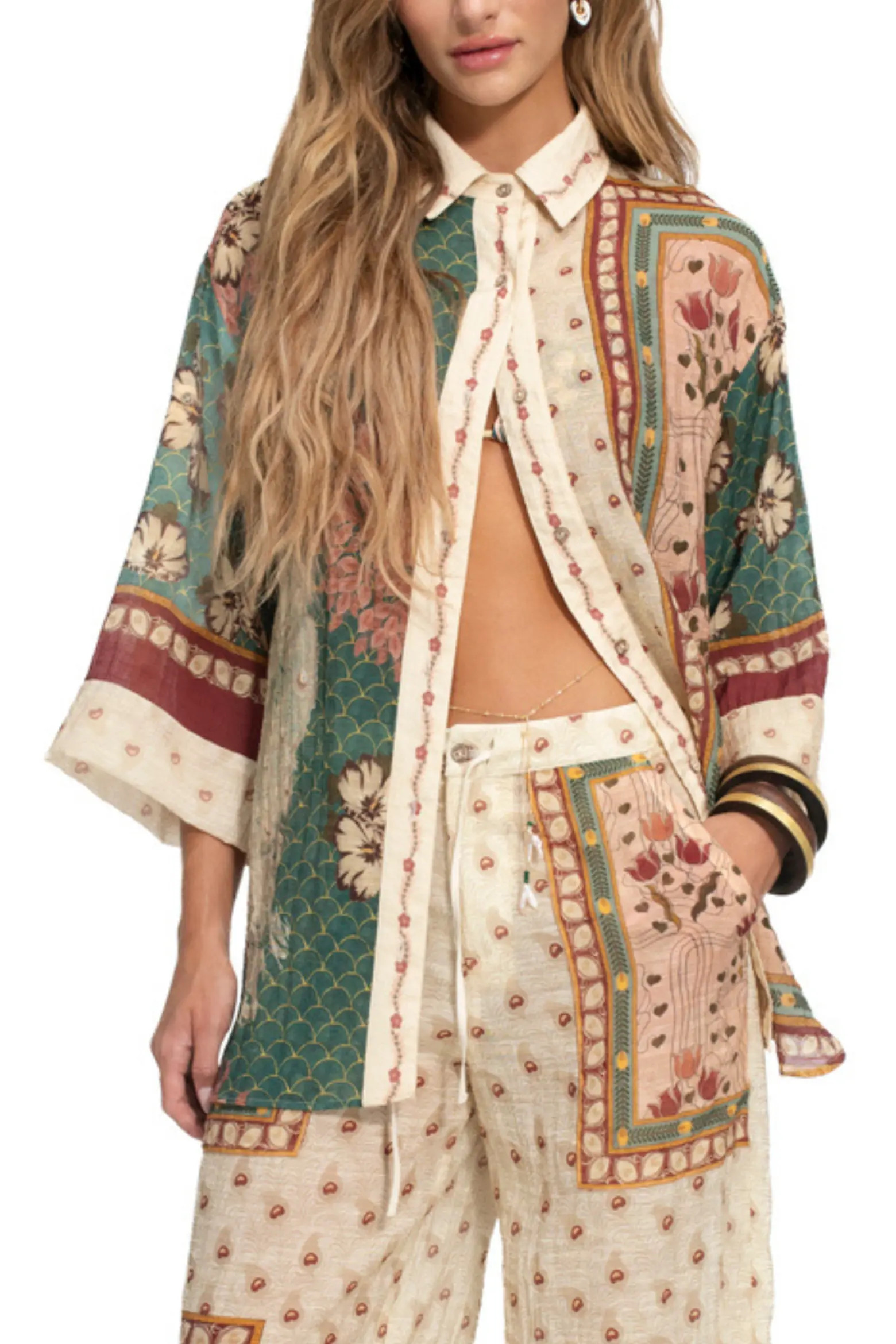 Chrissy Plume Cover-Up Shirt (Women) | Nordstrom | Nordstrom