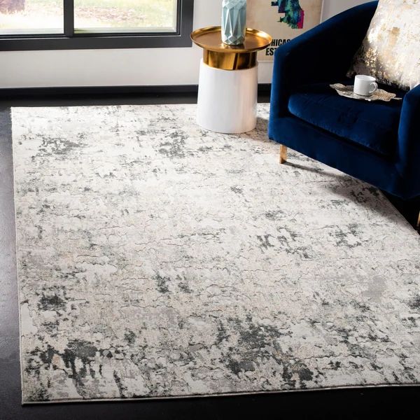 Safavieh Vogue Modern & Contemporary Beige / Charcoal Rug - 8' X 10' | Bed Bath & Beyond