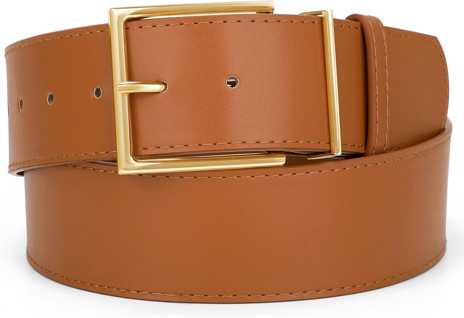 WHIPPY Women Wide Leather Waist Belts for Dresses Pants Fashion Leather Waistband for Women with ... | Amazon (US)