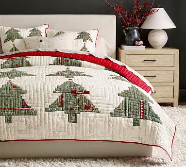 Arden Tree Applique Quilt | Pottery Barn (US)