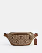 Disney X Coach Warren Mini Belt Bag In Signature Jacquard With Mickey Mouse Print | Coach Outlet US