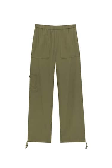 LOOSE-FITTING RUSTIC TROUSERS | PULL and BEAR UK