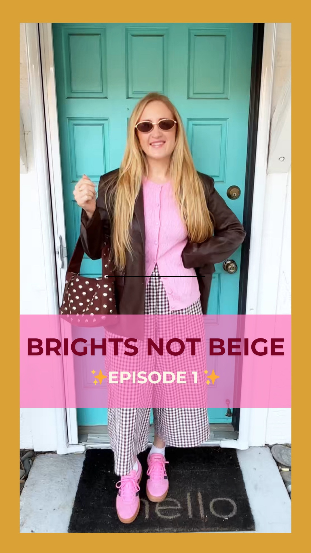 Why Chocolate Brown is my favorite "Bright" foundation! 🍫💖

Move over beige—I am officially naming Chocolate Brown the most versatile neutral for 2026. It has a richness that makes bright colors like this Bubblegum Pink absolutely sing!

This outfit is a part of my #BrightsNotBeige series, focusing on how to build a high-energy wardrobe that still feels sophisticated and "grown-up."

Fit & Styling Notes:

The Blazer: A rich chocolate brown M—it runs true to size and has a great weight for spring layering.

The Top: This bubblegum pink is the ultimate "dopamine" shade. It’s a cable knit texture that looks so expensive paired with the deep brown. Wearing L!

The Accessories: I finished the look with cutie adidas to keep the focus on the color blocking. Size down 1/2 size! 

Occasion: Perfect for an elevated office look, a chic brunch, or even a spring date night.

Shop the full look below! 👇

Chocolate Brown Blazer, Bubblegum Pink Top, Spring Workwear 2026, Colorful Capsule Wardrobe, Dopamine Dressing, Elevated Basics, Amazon Fashion Finds, Business Casual Outfits, Pink and Brown Outfit.


#LTKstyletip #BrightsNotBeige #SpringFashion #AmazonInfluencer #ColorfulOOTD

#LTKootd #LTKmorningroutine #LTKgrwm