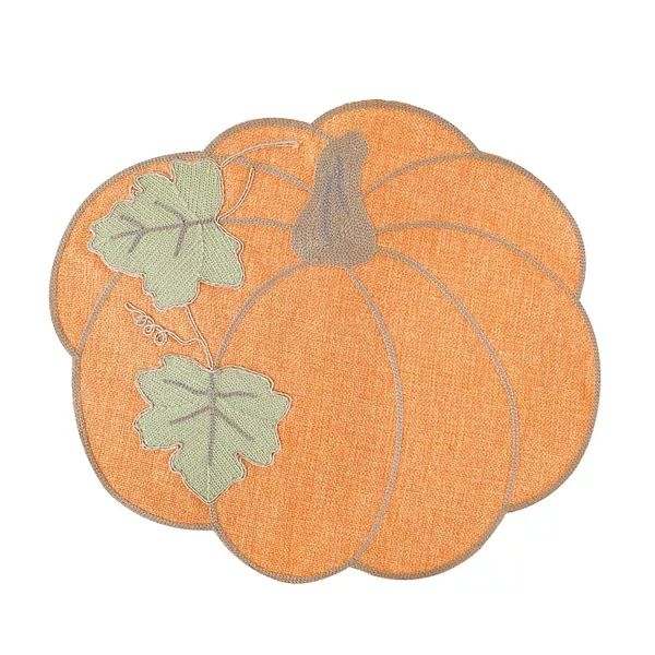Celebrate Together™ Fall Pumpkin-Shaped Placemat | Kohl's