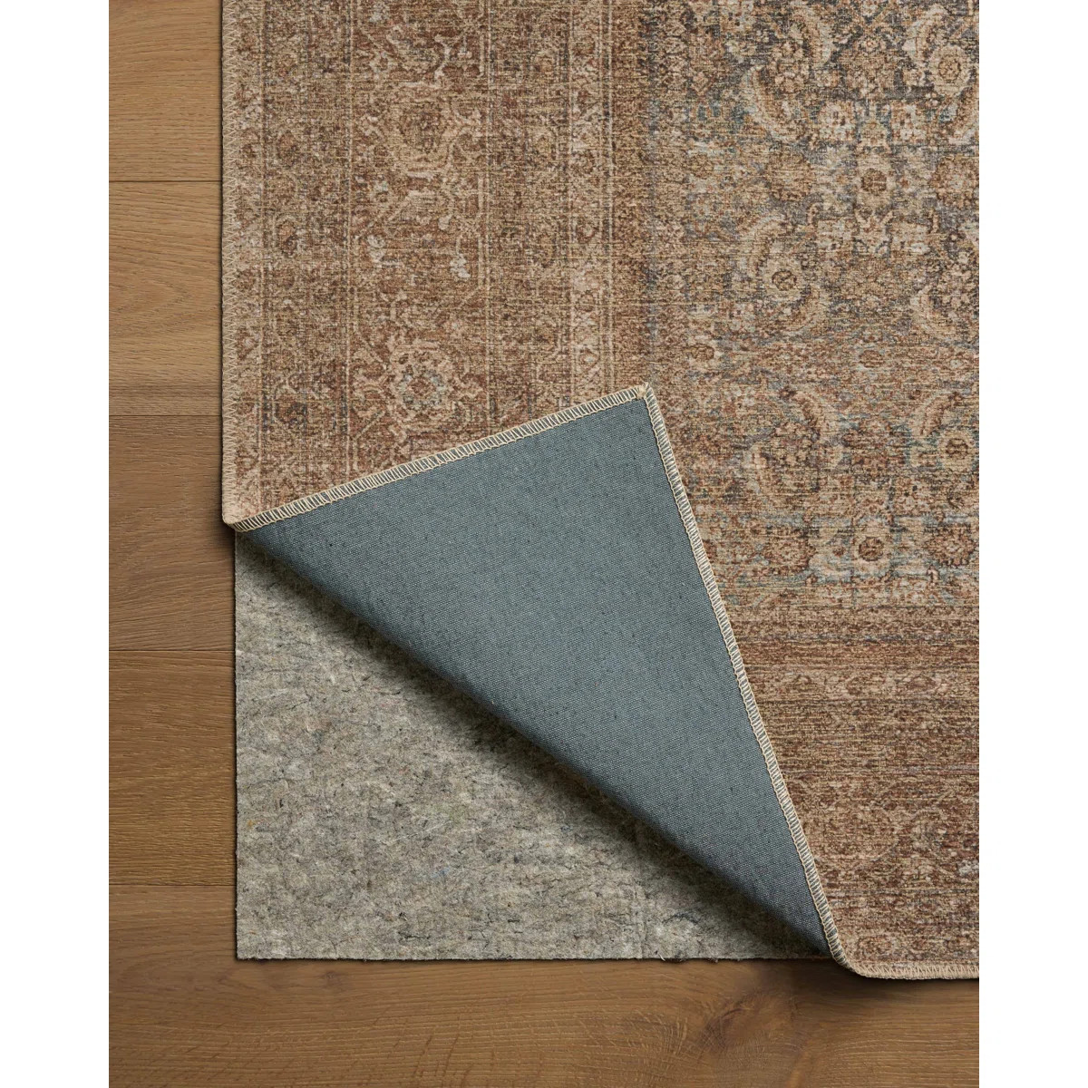 Amber Lewis x Loloi Cambria Ocean / Bark Area Rug | Wayfair North America