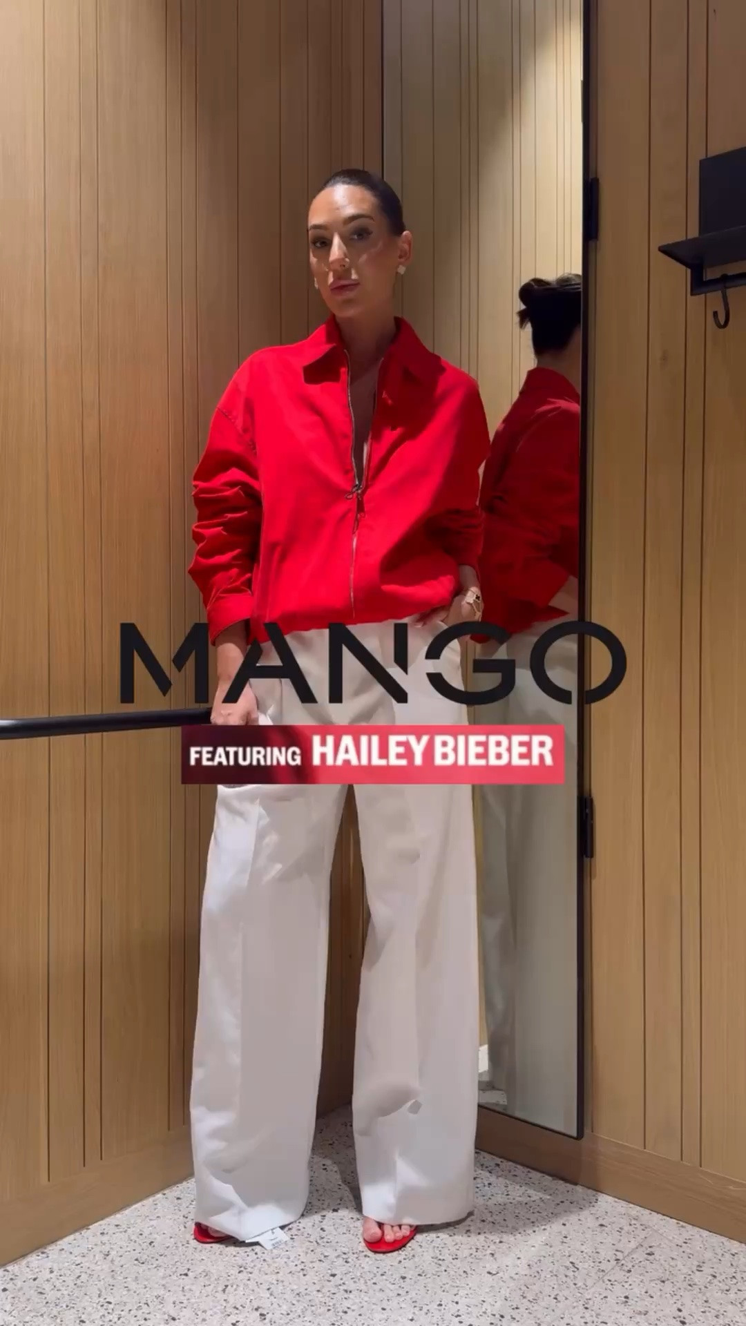@mango x @haileybieber collection 🍬💗✨
•

1st look:

Red jacket ref. 27099215
White pants ref. 27039217
Red heels ref. 37071425

2nd look:

White tshirt ref. 27077166
Lilac mom fit jeans ref. 27039219
Metallic gold heels ref. 37091427

3rd look:

Crossed top ref. 27029217
White pants ref. 27039217
Metallic gold heels ref. 37091427

4th look:

White tshirt: ref. 27077166
Floral print skirt: ref. 27089217
Red heels ref. 37071425

5th look:

Blue jacket ref. 27099215
White pants ref. 27039217
Metallic gold heels ref. 37091427

6th look:

Red shirt ref. 27059073
Purple ruffled skirt ref. 27069072
Red heels ref. 37071425

7th look:

Pastel purple skirt ref. 27079216
Pastel purple halter neck top ref. 27039218
Metallic gold heels ref. 37091427

8th look:

Floral top ref. 27019088
White pants ref. 27039217
Metallic gold heels ref. 37091427
•
•
•
•
•
#mango #mangohaileybieber #haileybieberedit #mangonewin #mangohaul  Mango Hailey Bieber Collection, mango new in, summer fashion, spring summer fashion, how to style, mom fit jeans, mango mum fit jeans, mango white pants

#LTKuae #LTKstyletip #LTKdresses