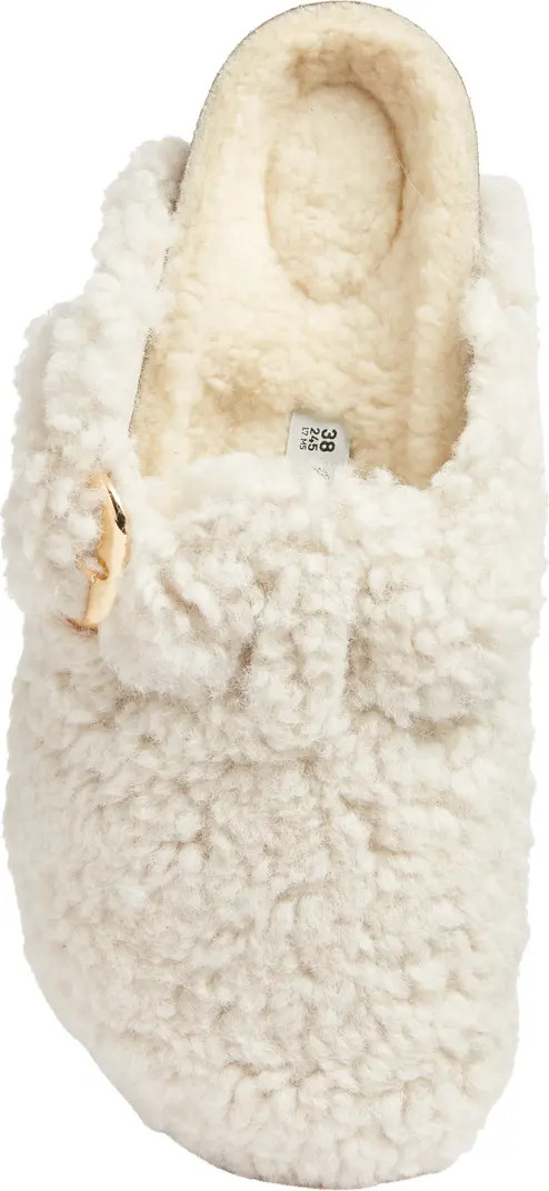 Boston Genuine Shearling Clog (Women) | Nordstrom