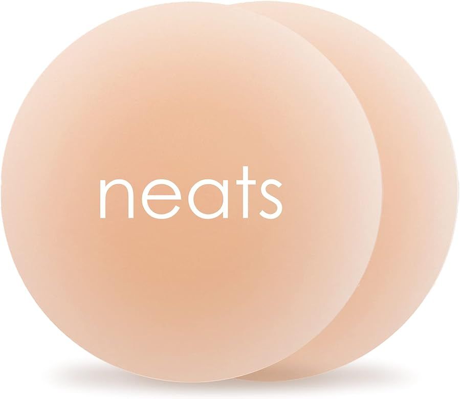 NEATS Nipple Covers for Women, Reusable & Hypoallergenic Silicone Pasties Champagne | Amazon (US)