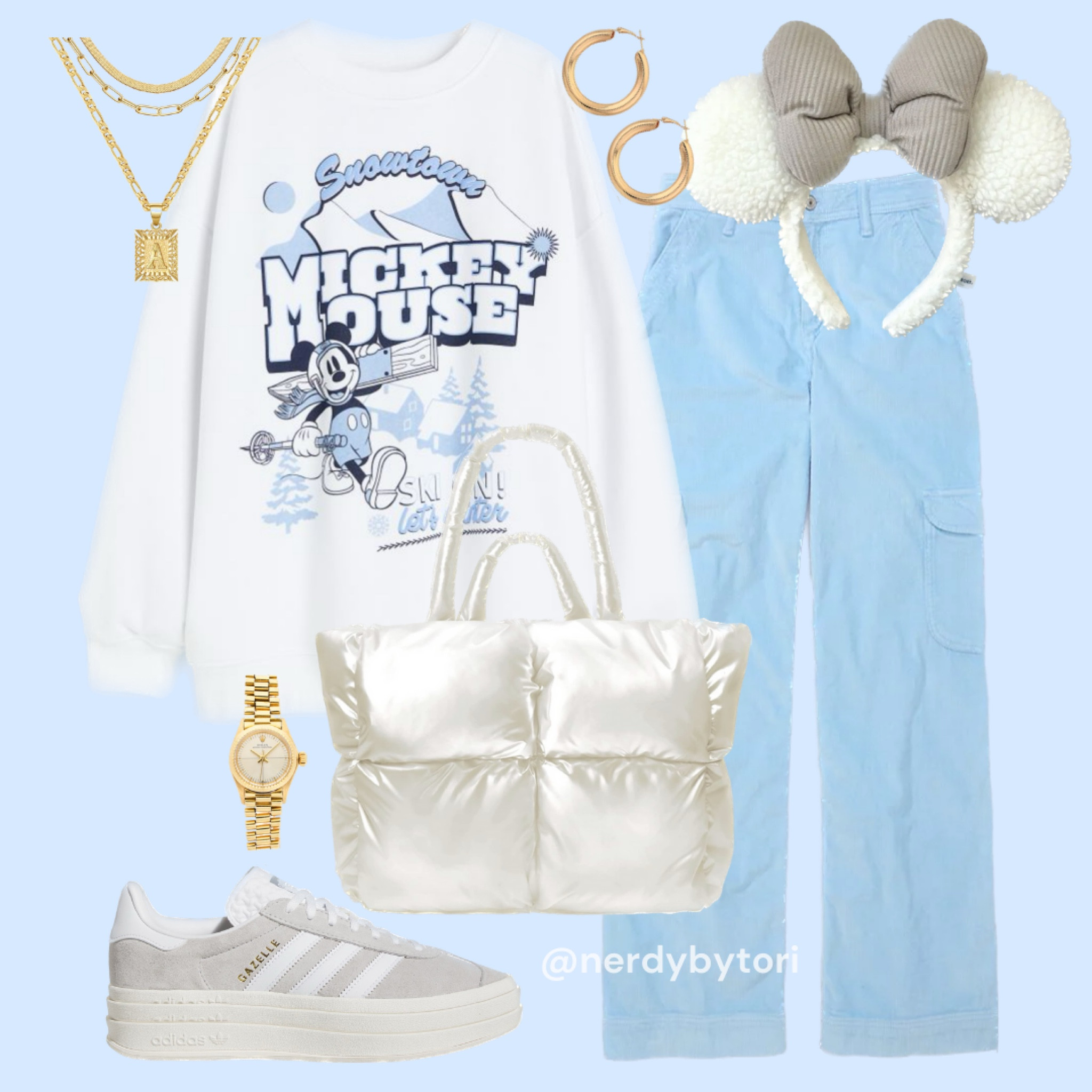 Disney winter fit ❄️☃️🤍🩵

#LTKstyletip #LTKSeasonal #LTKHoliday