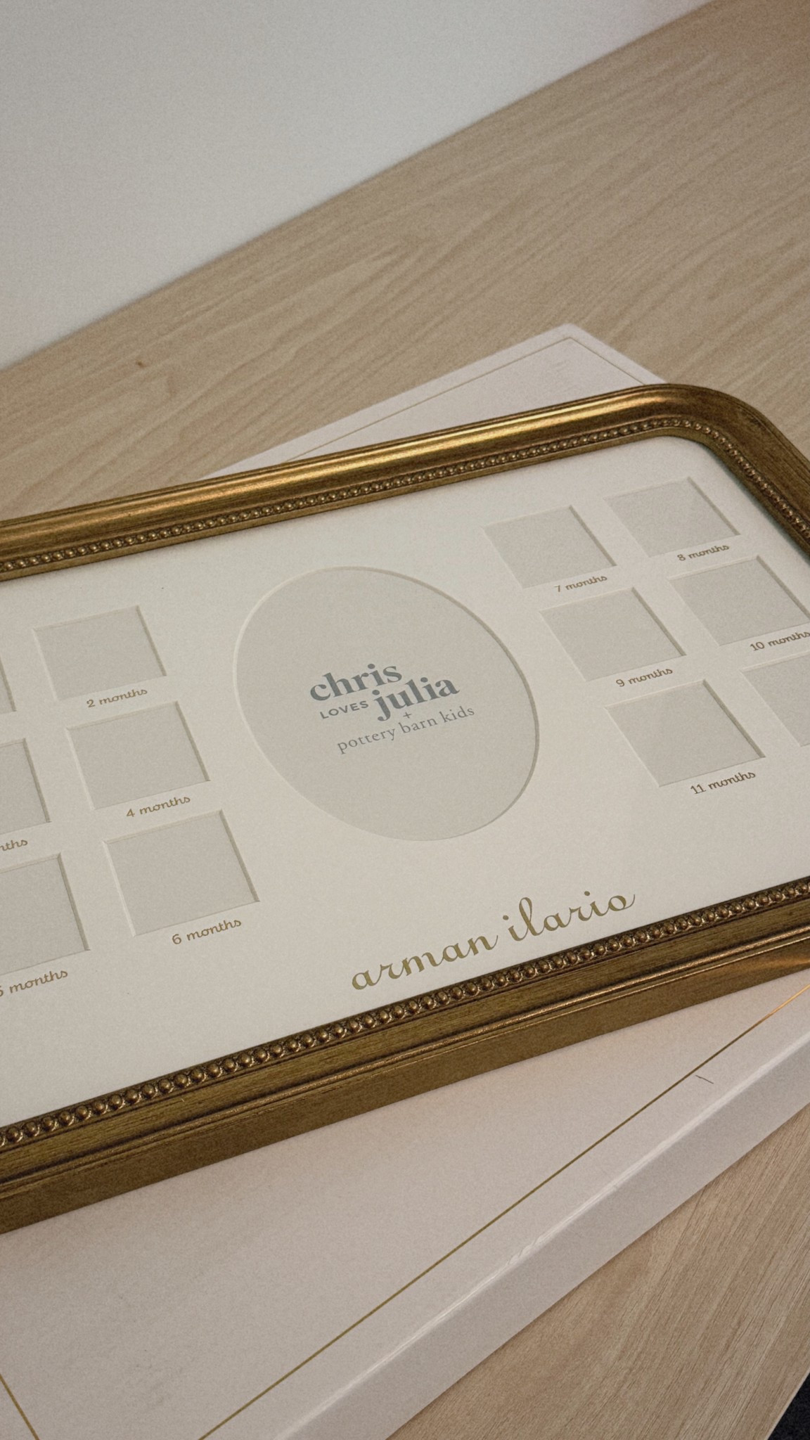 One Year memory frame 💛 sweetest way to remember the first year of baby’s life + embossed customization!

#LTKBaby #LTKFamily #LTKHome