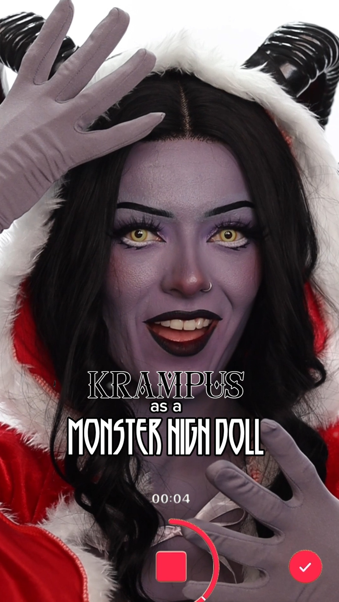 krampus as a monster high doll 😈🖤🎄

products I couldn't tag: 
Kim Chi Chic Beauty the most concealer in solid white
Sunset Makeup colored foundations in white, black, red & blue
Blend Bunny Cosmetics x Robert Welsh Divination palette
Eldora False Eyelashes in B804
Kaleidos Makeup cloud lab lip clay in queen of the night
Coloured Contacts rx lenses in yellow avatar

#LTKBeauty #LTKgrwm #LTKHoliday