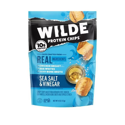 WILDE 10g Protein Chips Sea Salt & Vinegar - 4oz | Target