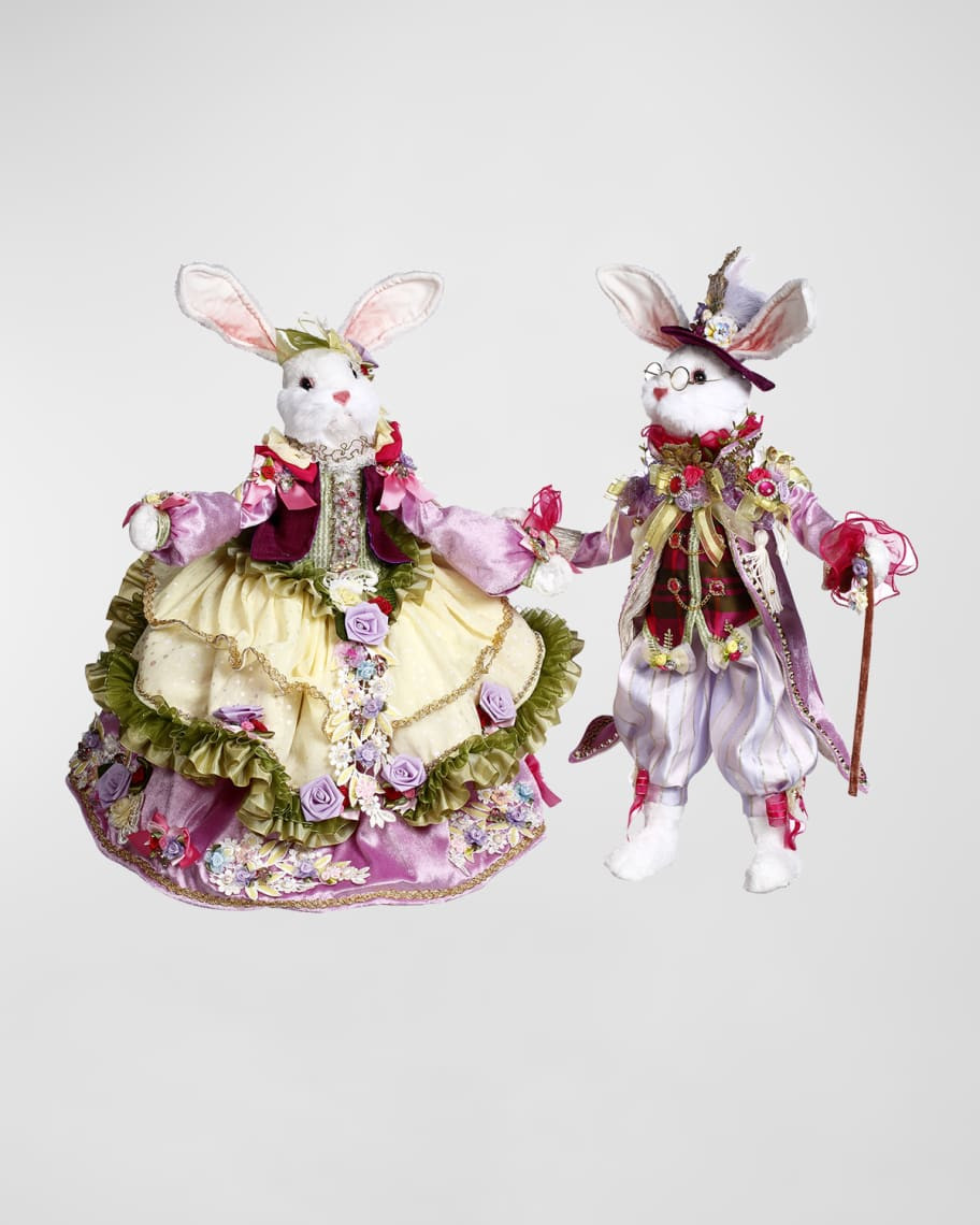 Mark Roberts Mr. and Mrs. Easter Rabbit, Set of 2 | Neiman Marcus