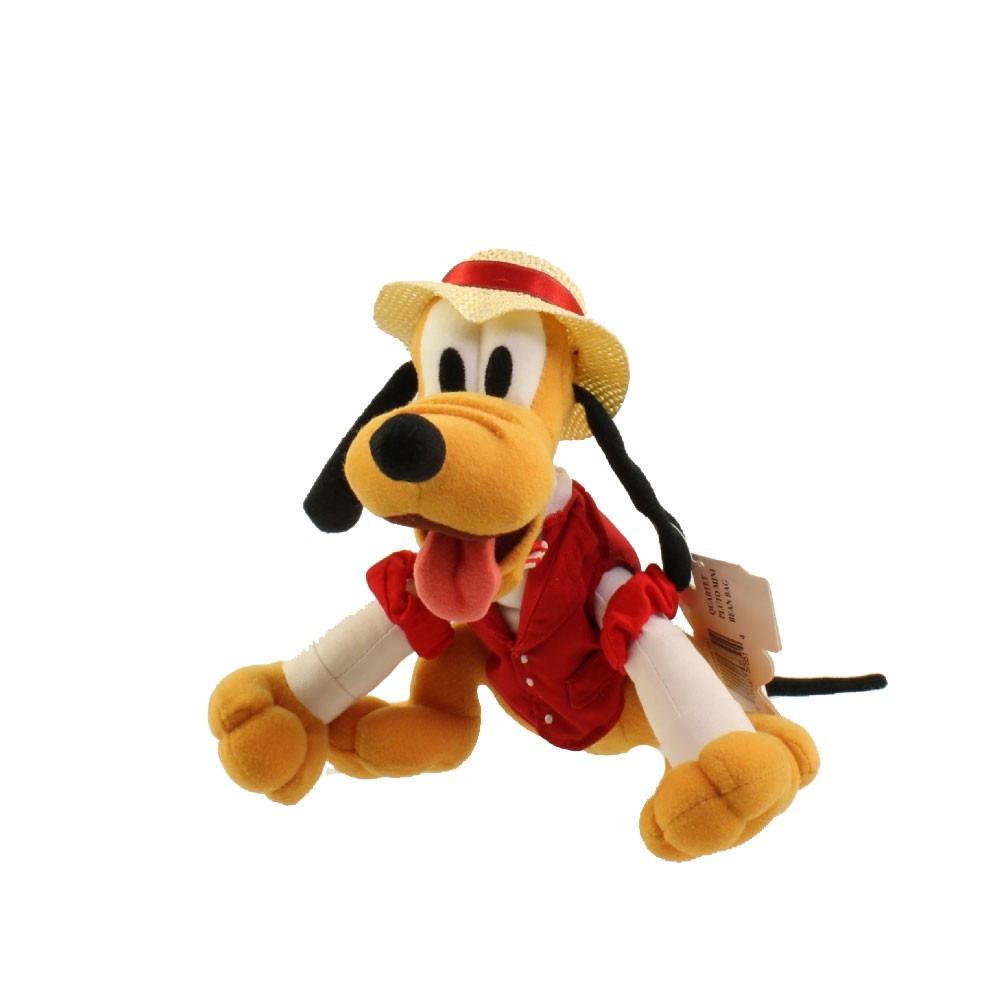 Disney Bean Bag Plush - QUARTET PLUTO (Mickey Mouse) (9 inch) - Mint w/Tag | eBay US