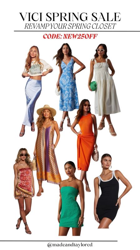 Use code: NEW25OFF for 25% off new arrivals at Vici! 

Spring outfit, summer outfit, vacation outfit, wedding guest dresses, spring sale, summer sale

#LTKsalealert #LTKstyletip #LTKfindsunder100