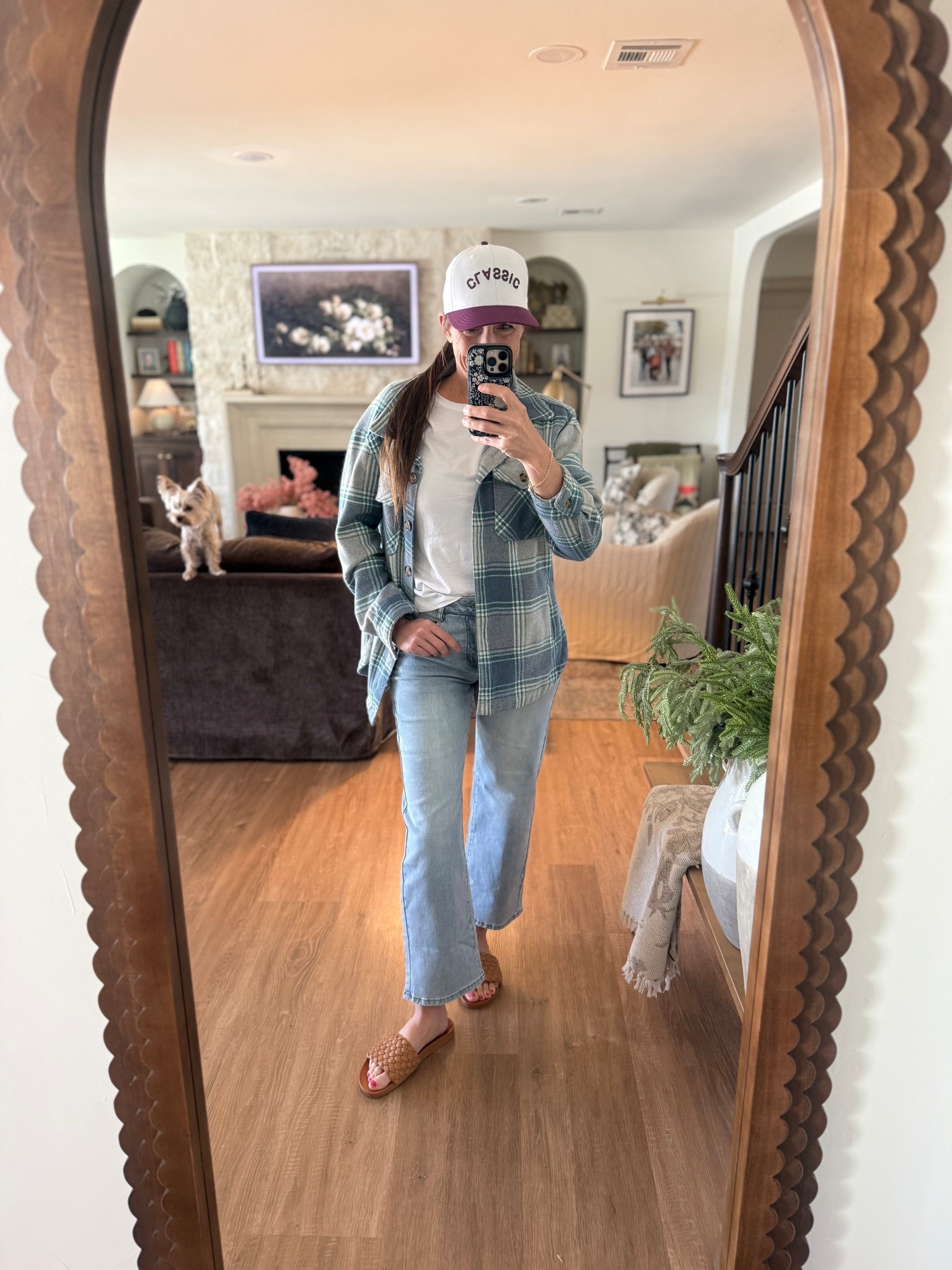 Hello stretchy and comfy Amazon jeans! Wearing a Size 8, 5’8”, 148 lbs 

#LTKootd #LTKdayinmylife #LTKOver40
