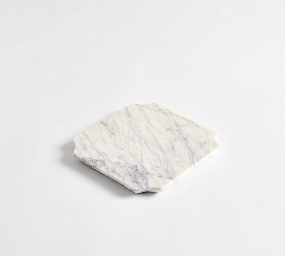 Marquee Marble Square Cheeseboard | Pottery Barn (US)