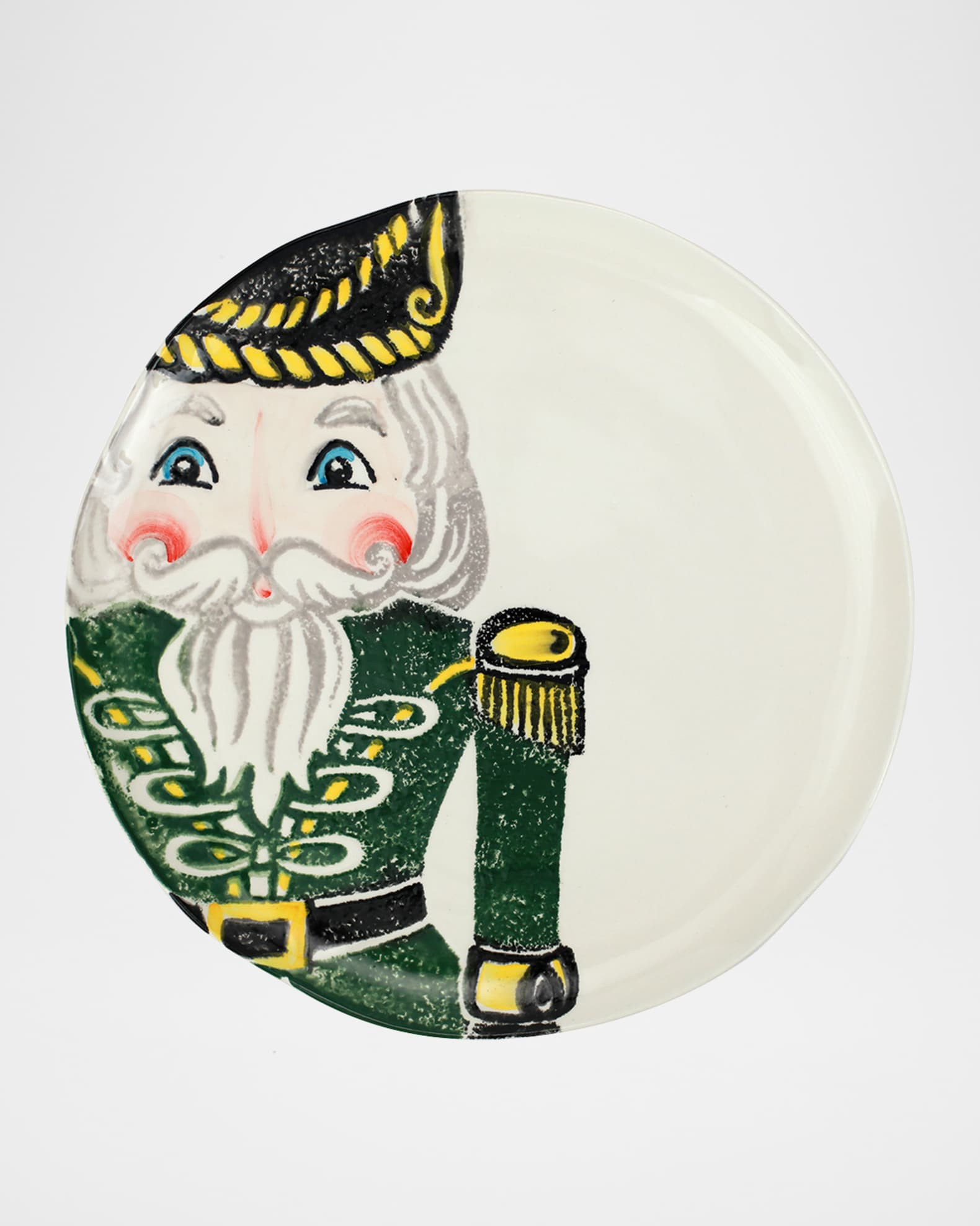 Nutcrackers Green Dinner Plate | Neiman Marcus