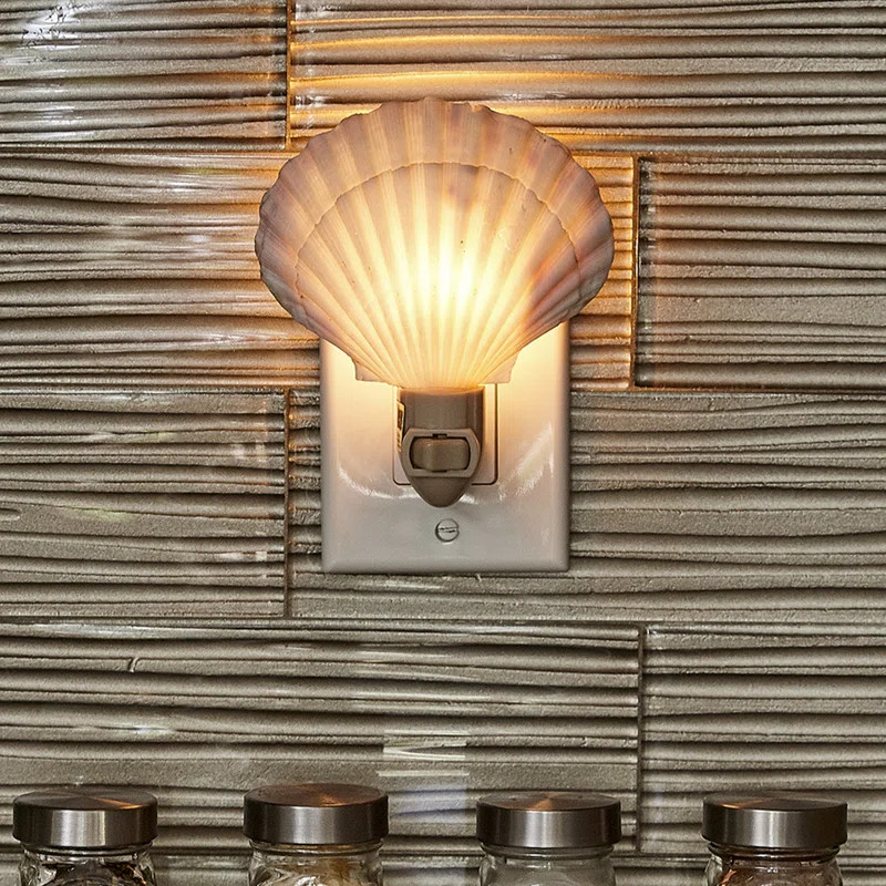 The Seashell Company Irish Deep Seashell LED Night Light & Reviews | Wayfair | Wayfair North America