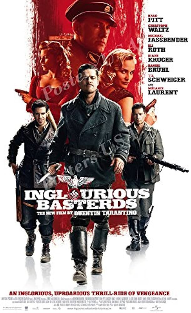 Posters USA Inglourious Basterds Movie Poster GLOSSY FINISH - MOV129 (24" x 36" (61cm x 91.5cm)) | Amazon (US)