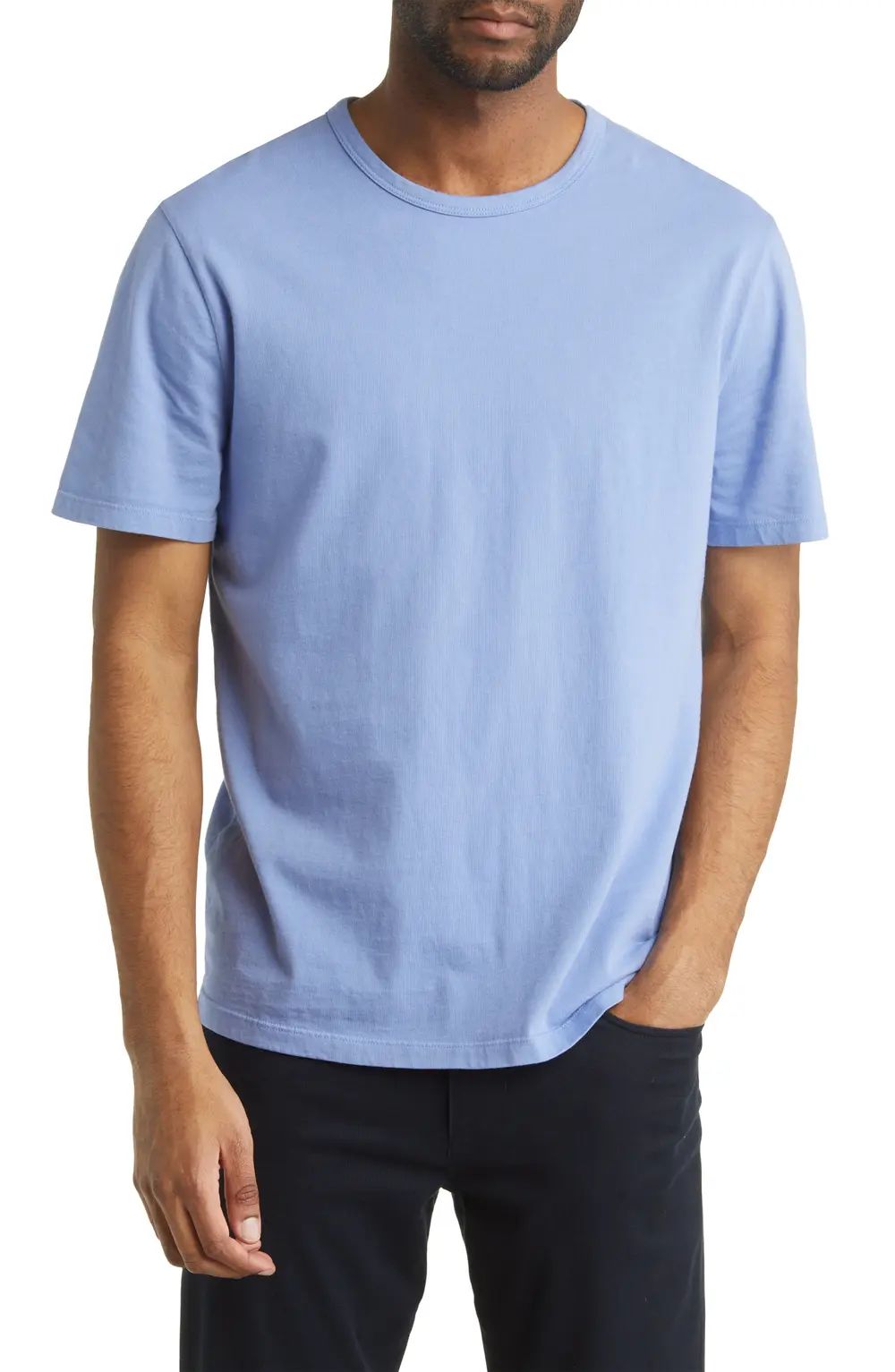 Vince Solid T-Shirt, Size Small in Washed Periwinkle at Nordstrom | Nordstrom Canada