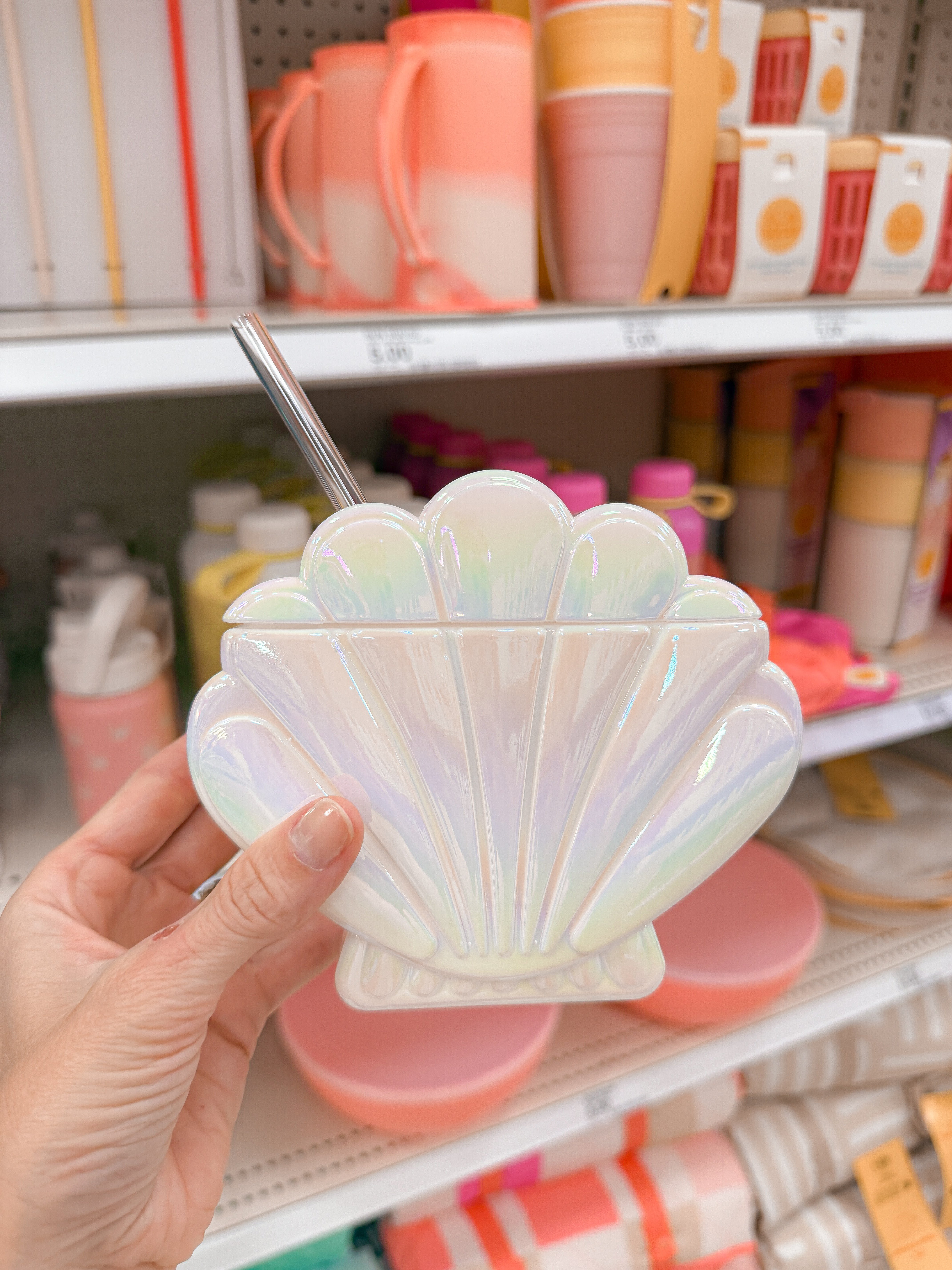 Cute shell tumbler at Targett

#LTKSeasonal #LTKHome #LTKSwim