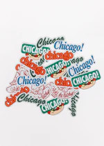 Chicago! Dog Sticker | Alice & Wonder
