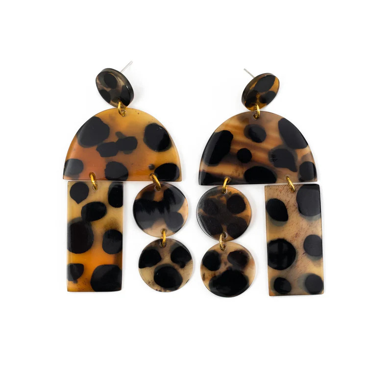 Safari Mobile Statement Earrings | Sunshine Tienda