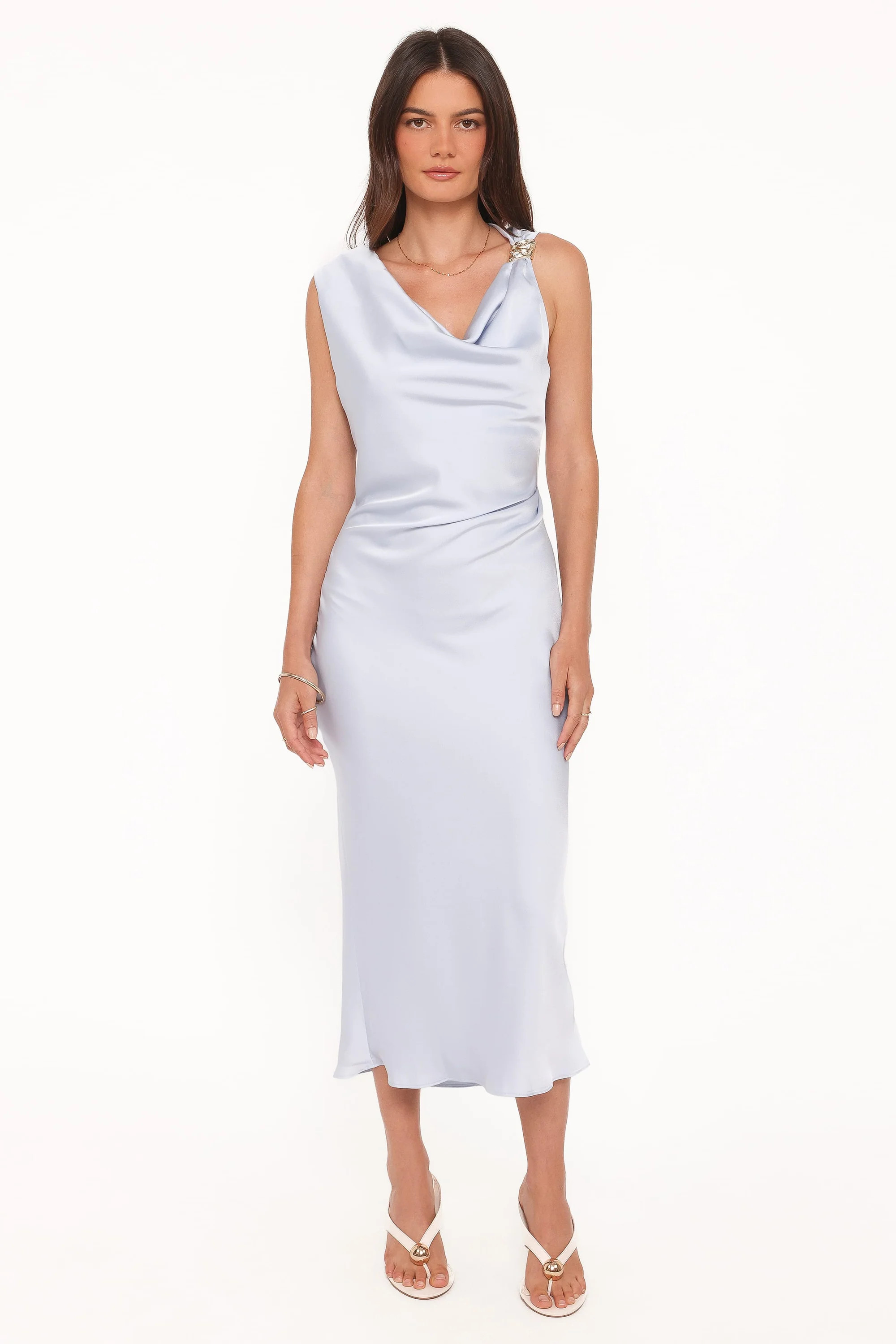 Ellory Maxi Dress - Powder Blue | Petal & Pup (US)