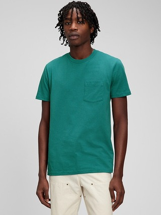 100% Organic Cotton Pocket T-Shirt | Gap (US)