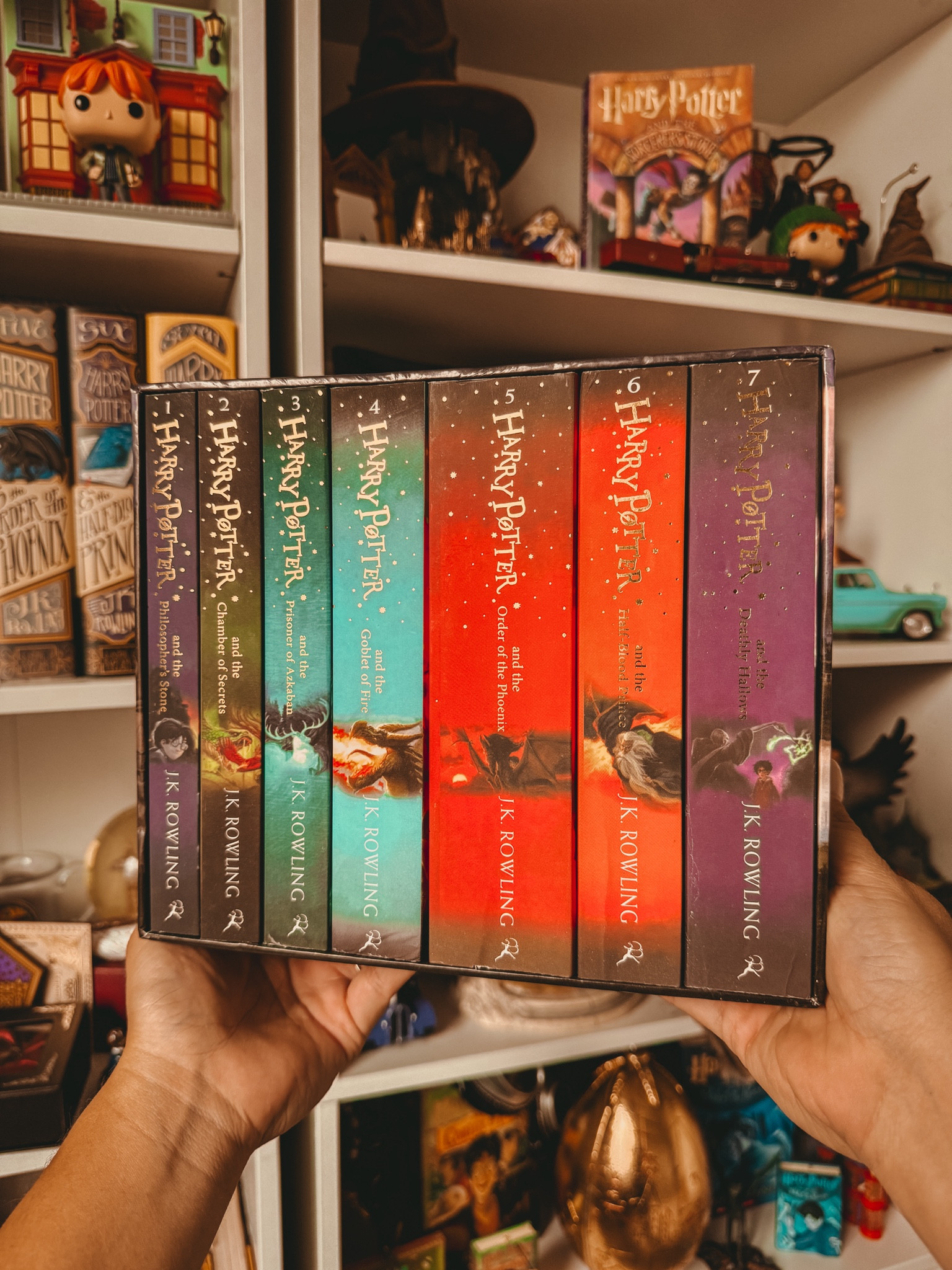 Harry Potter Box Set!⚡️

Had to share these beautiful covers from the Harry Potter series they’re currently on sale!! 

#harrypotter #harrypotterbooks 

#LTKGiftGuide #LTKfindsunder50 #LTKSeasonal