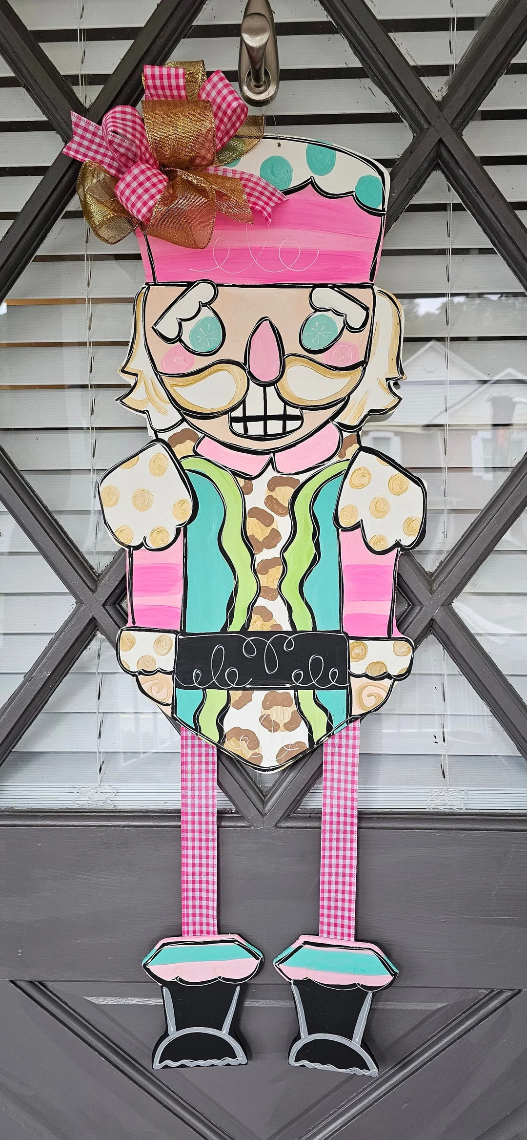 Nutcracker Wooden Door Hanger - Etsy | Etsy (US)
