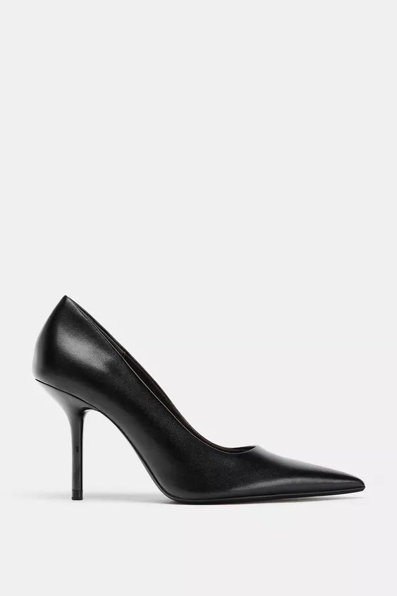LEATHER HEELS | Zara US