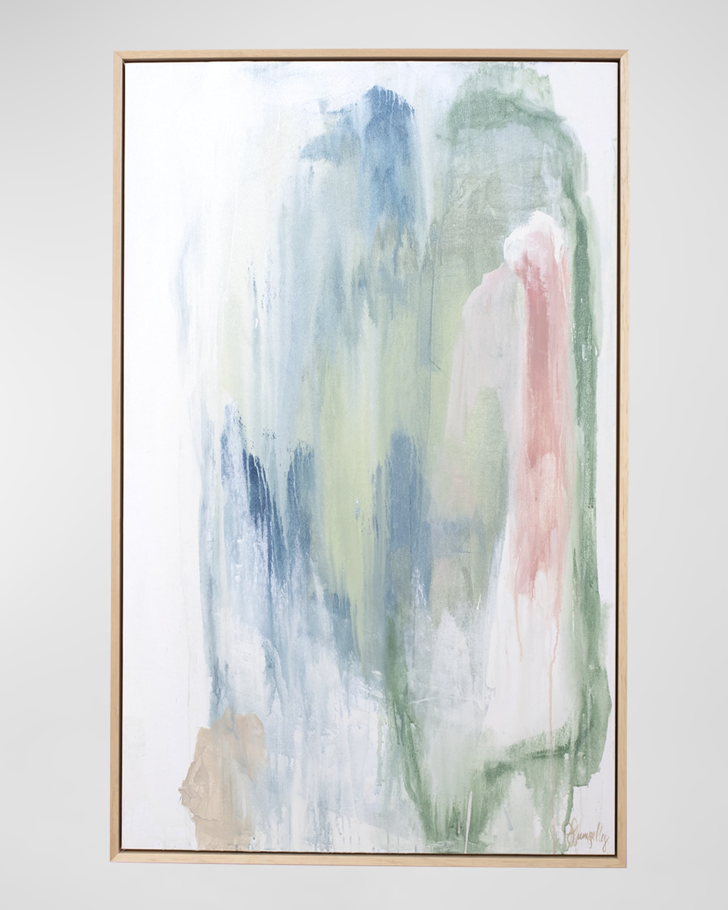 "Wounded Wings 1" Mixed-Media Original Wall Art by Jill Pumpelly | Horchow