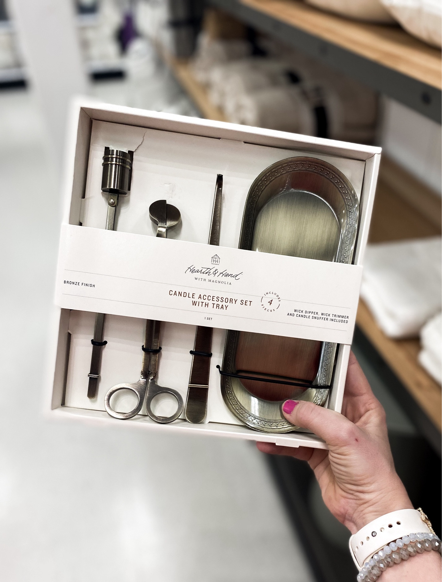 Elegant candle accessory set from Target. Perfect and stunning gift idea! ✨🖤

#LTKGiftGuide #LTKHome #LTKFindsUnder50