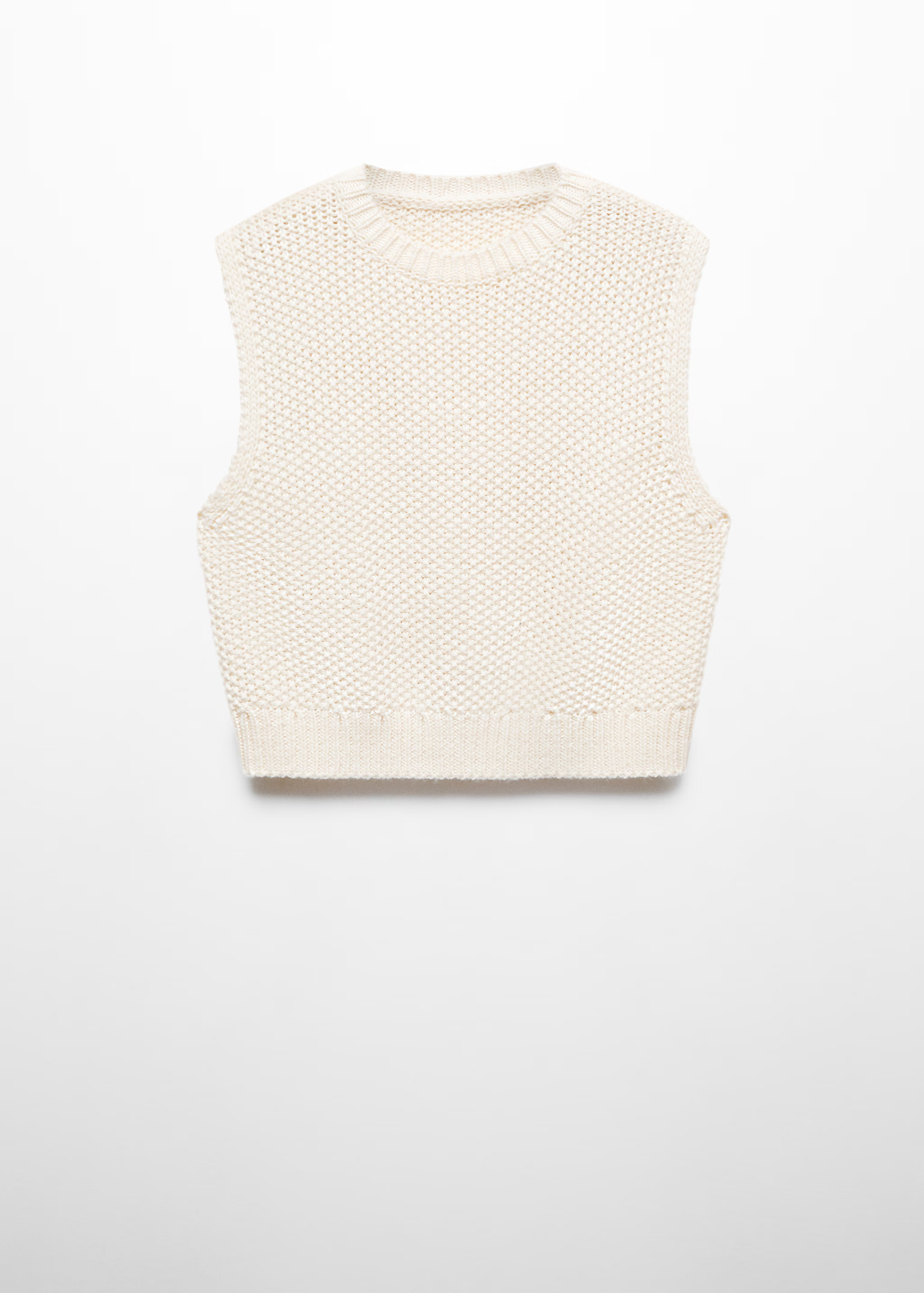 Chunky-knit vest | MANGO (US)