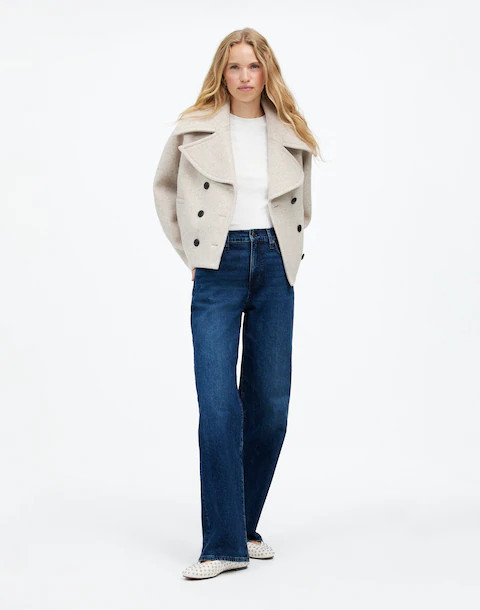 The Petite Perfect Vintage Wide-Leg Jean | Madewell