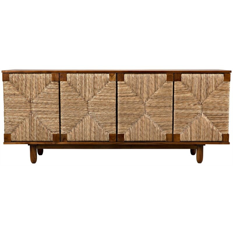 Brook 4-Door Sideboard, Teak | One Kings Lane