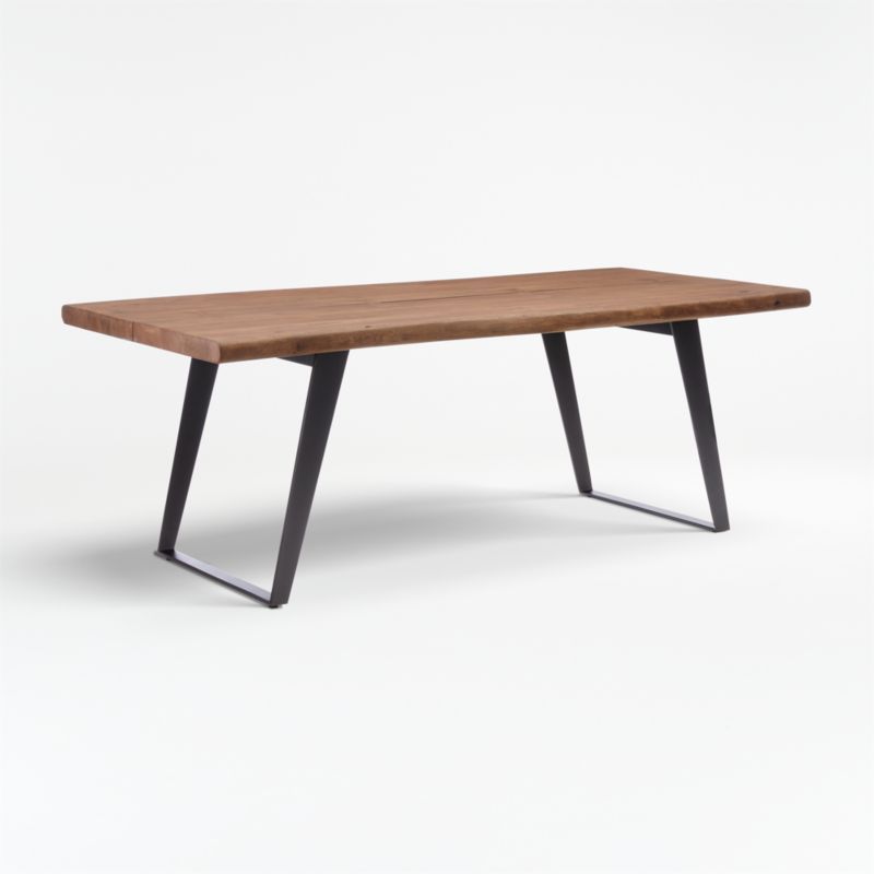 Yukon Natural Dining Table | Crate and Barrel | Crate & Barrel
