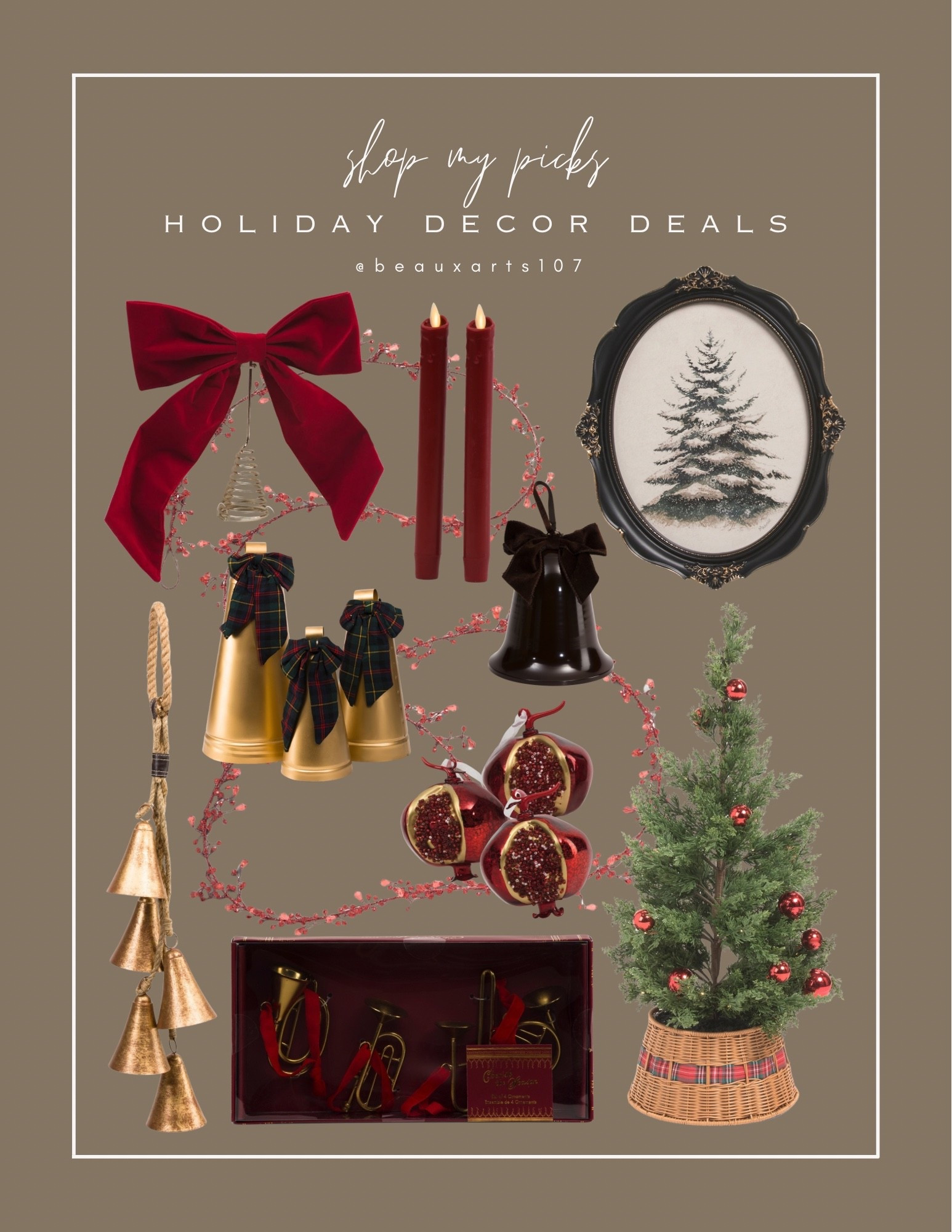 save on these cute holiday decor deals!