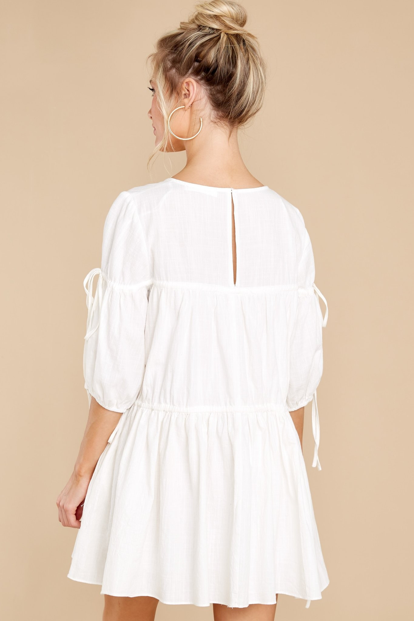 Honey Kisses White Dress | Red Dress 