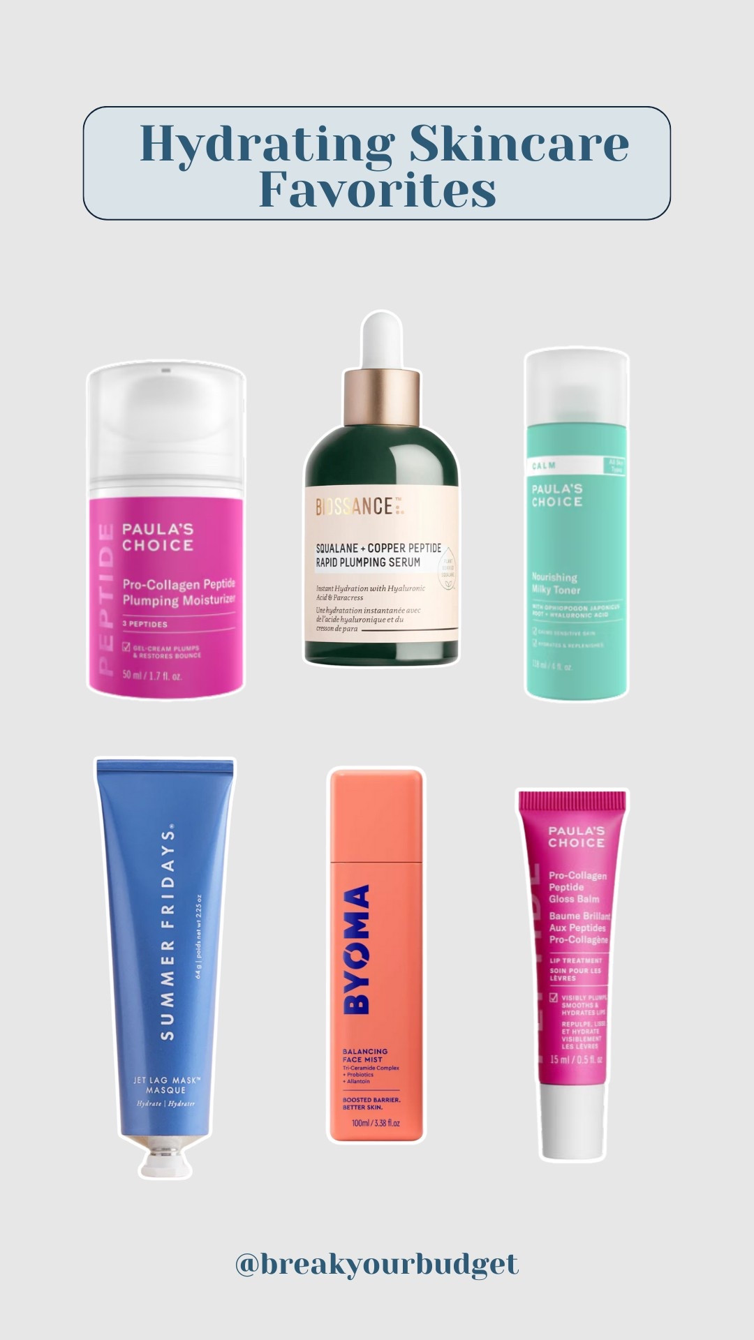 My top favorite hydrating skincare products #Puala’sChoice #SkinCare #HyrdratingSkinCare #SkinRoutine #BreakYourBudget 

#LTKHome #LTKBeauty