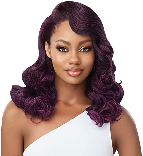 OUTRE Synthetic Hair Half Wig Quick Weave Anjou (1B) | Amazon (US)