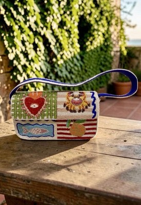 Viral America & Beyond Amalfi inspired Beaded Shoulder bag | eBay | eBay US
