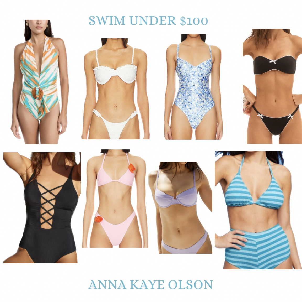 Sooooo many good swimsuit / bikini options under $100 !!!! These will all sell out FAST! 💙

#LTKstyletip #LTKfindsunder100