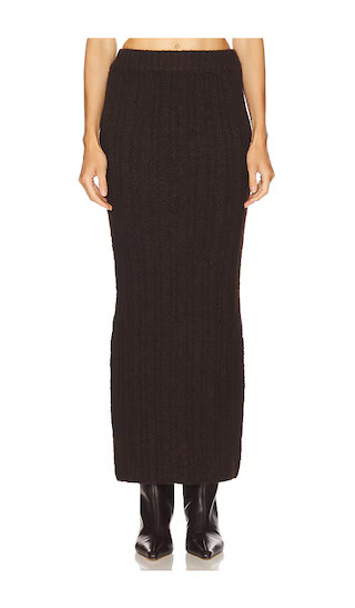 Ophelie Skirt in Chocolate | Revolve Clothing (Global)