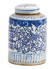 5x7.5 Double Happiness Mini Tea Jar With Lid | Home | Marshalls | Marshalls