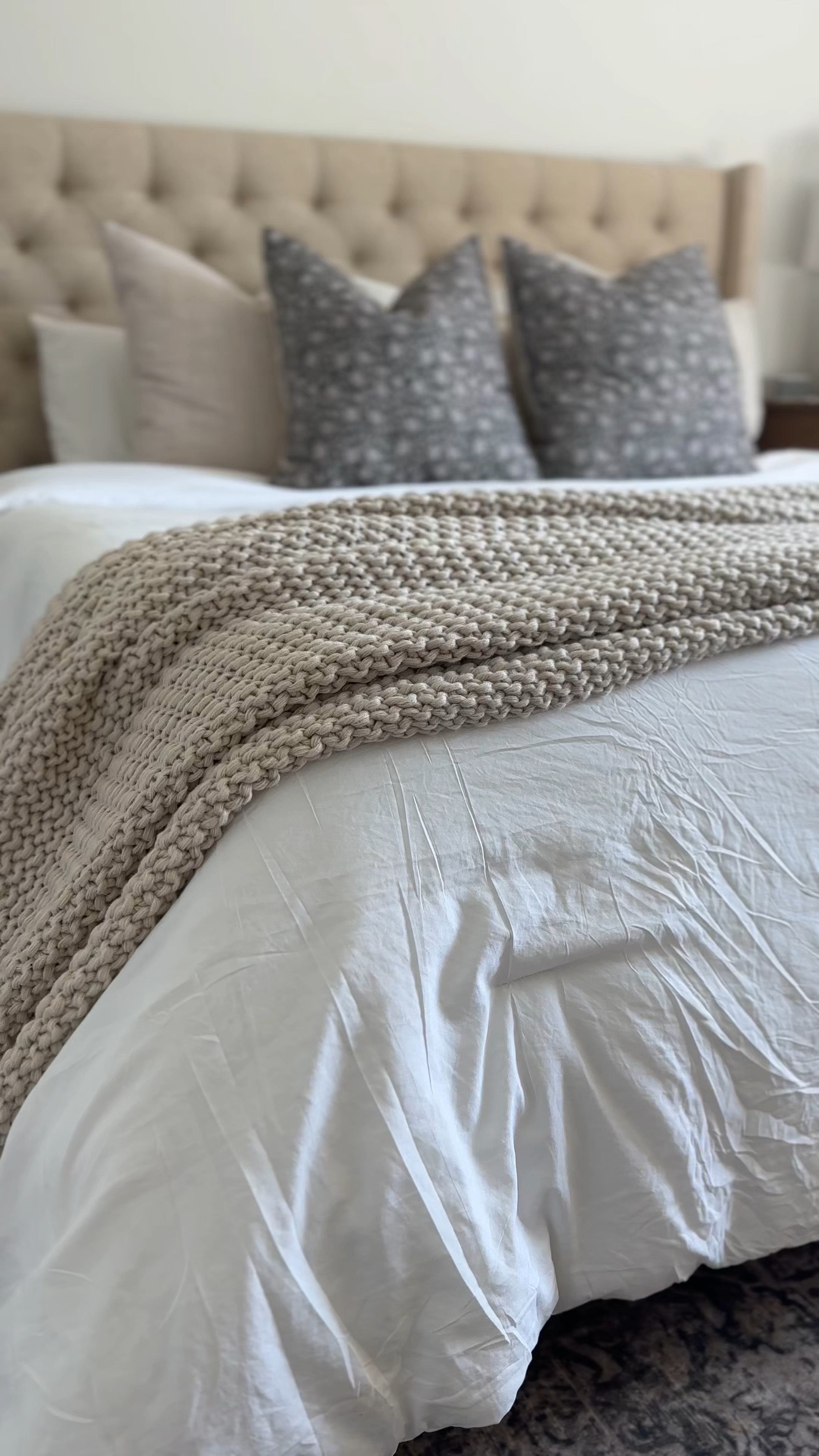 Neutral Amazon bedding
Cozy fluffy bedding 
Amazon throw pillow
Throw pillow cover 
Amazon pillow cover 
Bed throw pillows 

#LTKVideo #LTKxPrimeDay #LTKHome