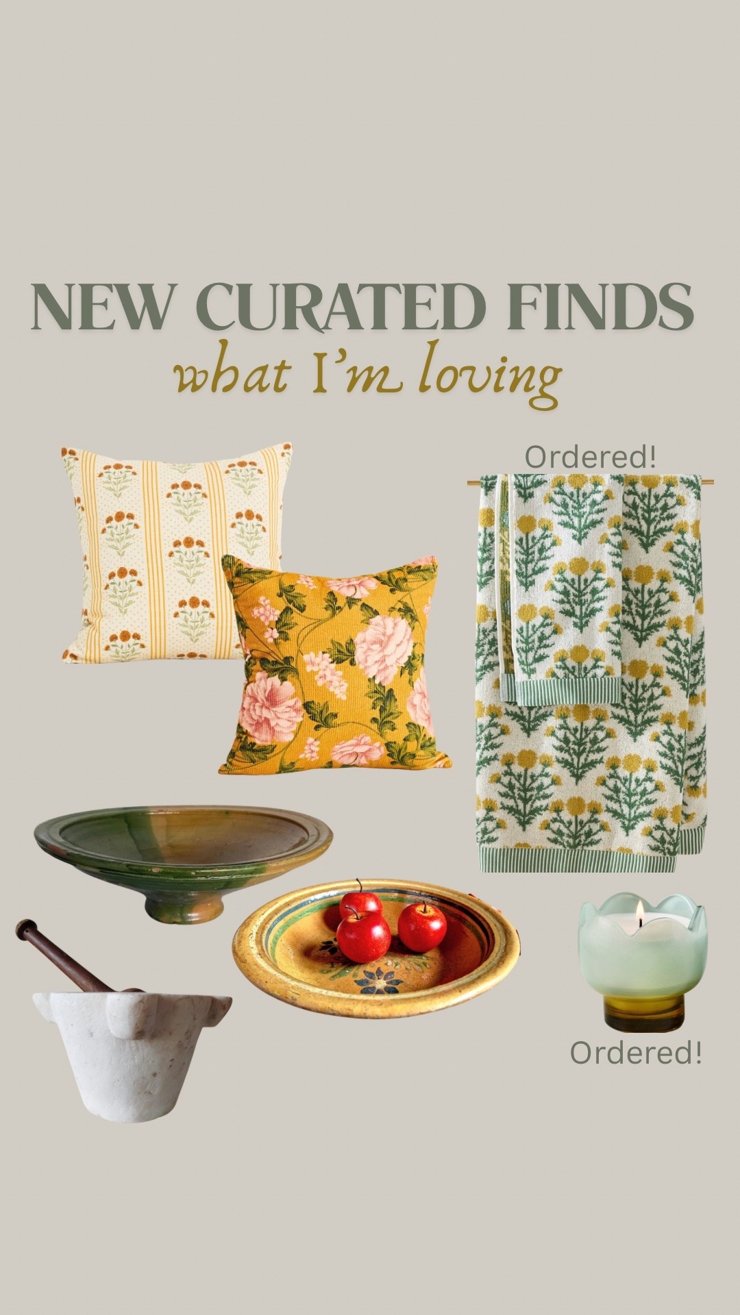 New curated finds — what I’m loving 

#LTKOver40 #LTKHome #LTKSaleAlert